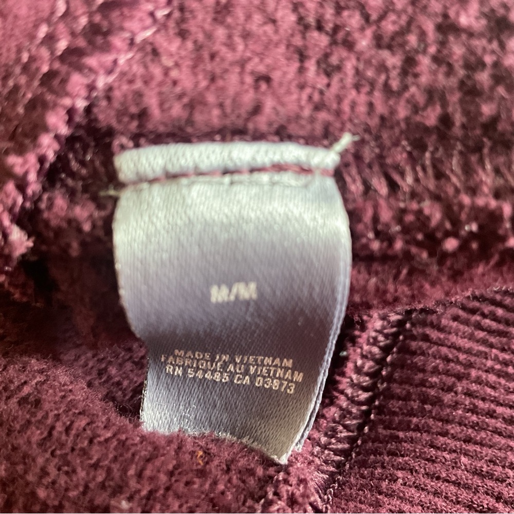aerie Plum Mock Neck Sweater - Picture 3 of 6